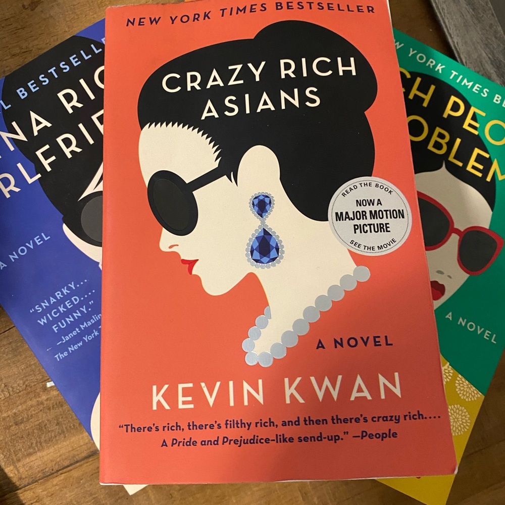 Books Crazy Rich Asians Trilogy